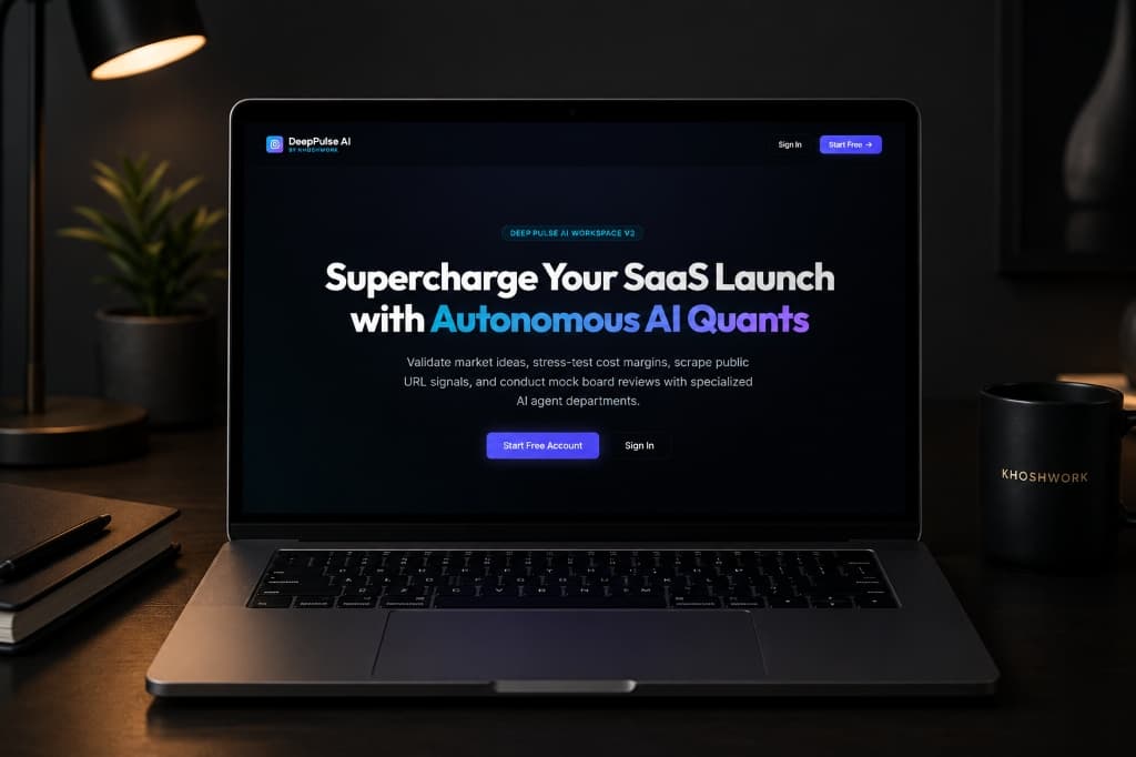 DeepPulse — AI agent workspace