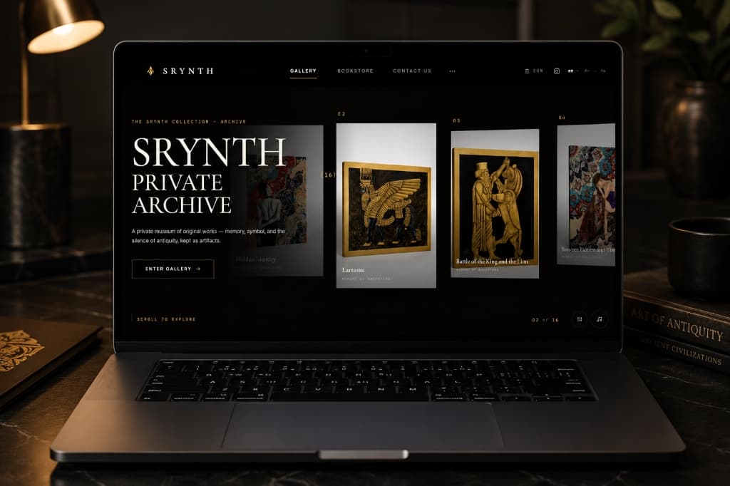 Srynth — art label storefront